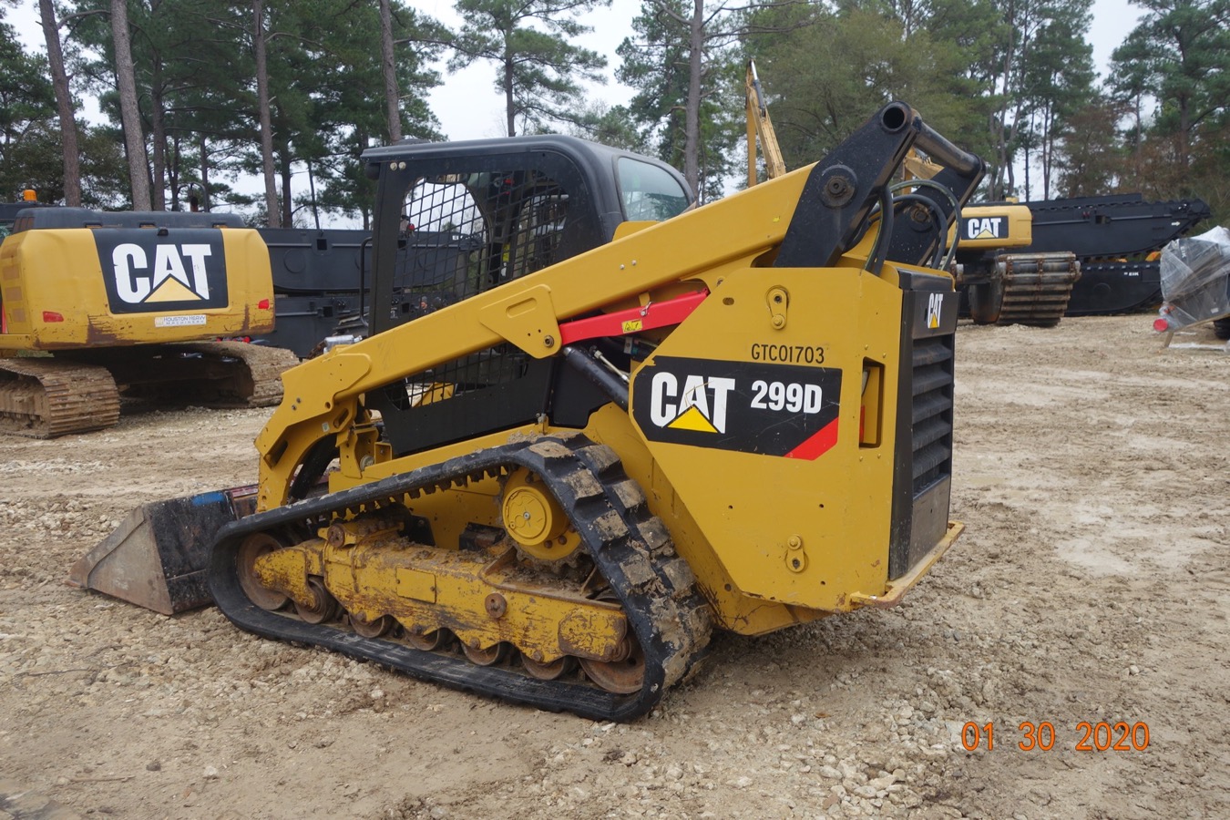 2015 Caterpillar 299D GTC01703 Houston Heavy Machinery